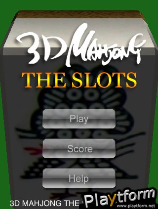 3D Mahjong THE SLOTS (iPhone/iPod)