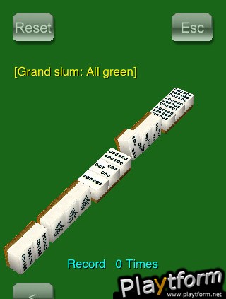 3D Mahjong THE SLOTS (iPhone/iPod)