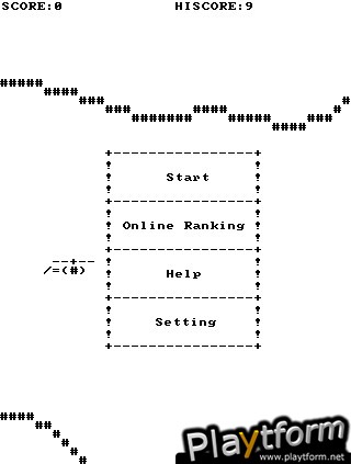 Ascii Runner (iPhone/iPod)