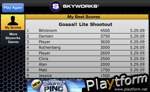 Goaaal! Target Practice (iPhone/iPod)