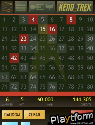 Keno Trek (iPhone/iPod)