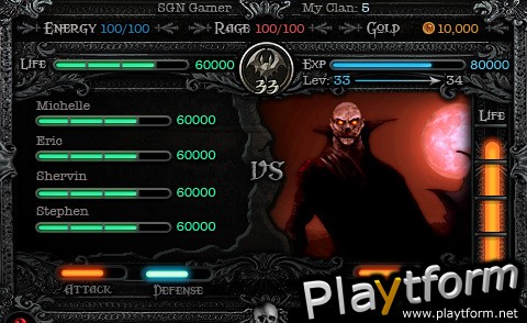 Vampires vs. Werewolves DARK (iPhone/iPod)