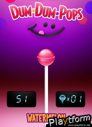 Dum Dum Pops Flick-A-Pop (iPhone/iPod)