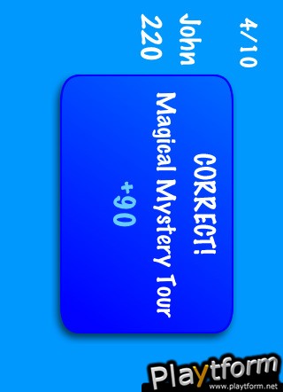 My Tunes Trivia (iPhone/iPod)