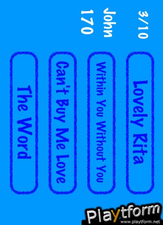 My Tunes Trivia (iPhone/iPod)