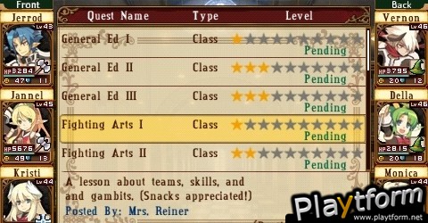 Class of Heroes (PSP)
