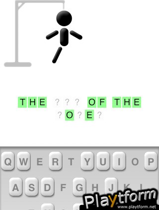 Easy Hangman (iPhone/iPod)