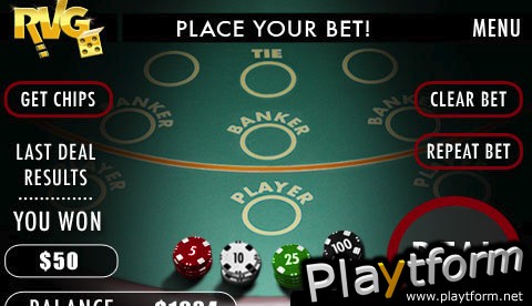 Live Baccarat (iPhone/iPod)