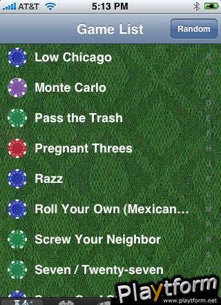 Poker Rules for Dealers (iPhone/iPod)