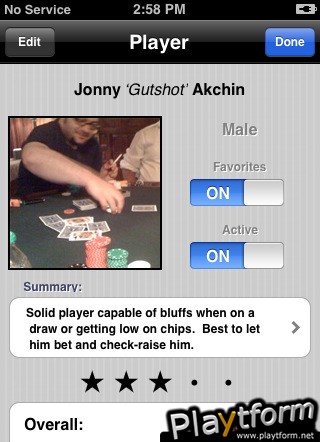 HST Player Notes (iPhone/iPod)