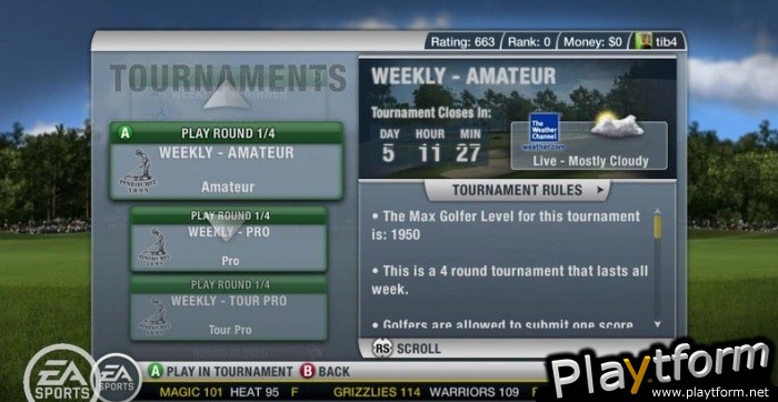 Tiger Woods PGA Tour 10 (Xbox 360)
