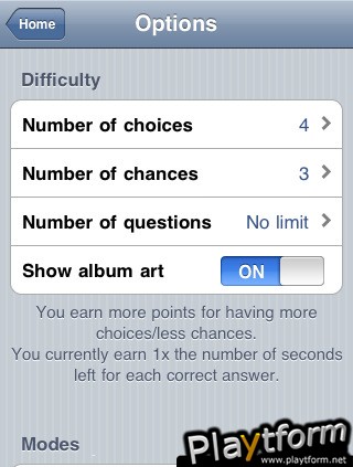 Tunes Quiz (iPhone/iPod)