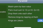 Pyramid Solitaire 5 Games (iPhone/iPod)