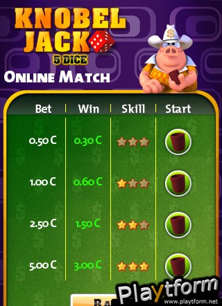 Knobel Jack - 5 Dice (iPhone/iPod)