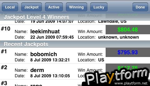 Yo! Slot (iPhone/iPod)