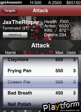 gpsAssassin (iPhone/iPod)