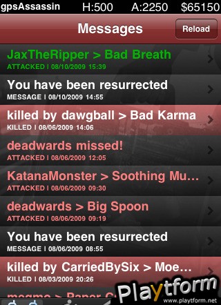 gpsAssassin (iPhone/iPod)