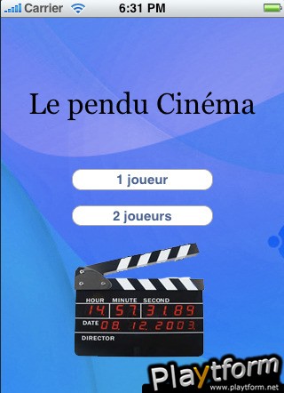 HangMan Cine (iPhone/iPod)