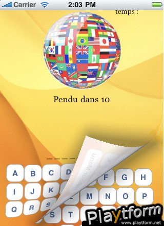 Pendu Geo (iPhone/iPod)
