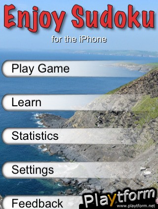 Enjoy Sudoku (iPhone/iPod)