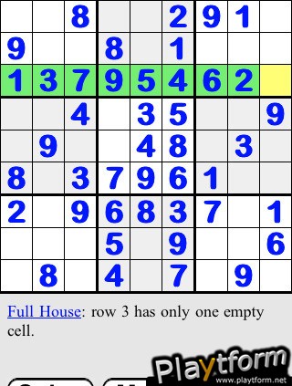 Enjoy Sudoku (iPhone/iPod)