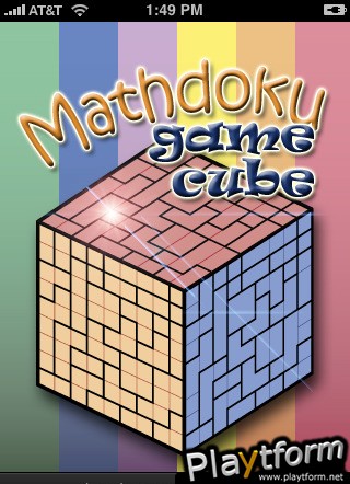 Mathdoku Game Cube (iPhone/iPod)