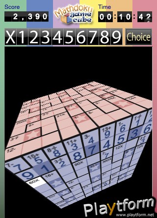 Mathdoku Game Cube (iPhone/iPod)