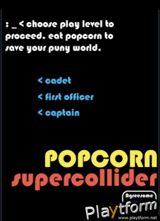 popcorn Supercollider (iPhone/iPod)