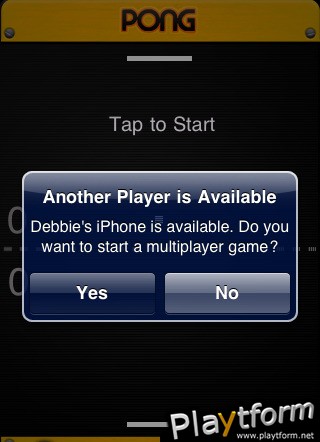 Pong - iPhone Edition (iPhone/iPod)