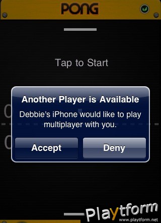 Pong - iPhone Edition (iPhone/iPod)