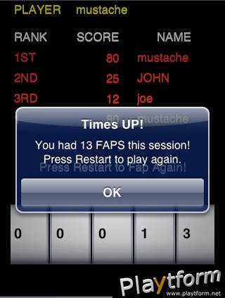 Fap Counter (iPhone/iPod)