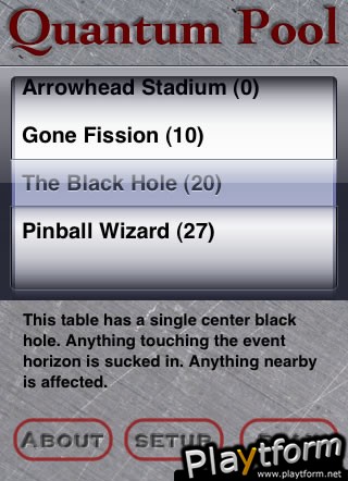 Quantum Pool (iPhone/iPod)