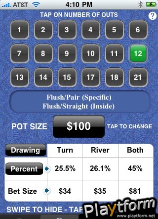 Pocket Poker Pro (iPhone/iPod)