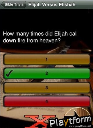 Bible Trivia Quiz (iPhone/iPod)