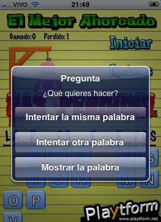 El Mejor Ahorcado (iPhone/iPod)