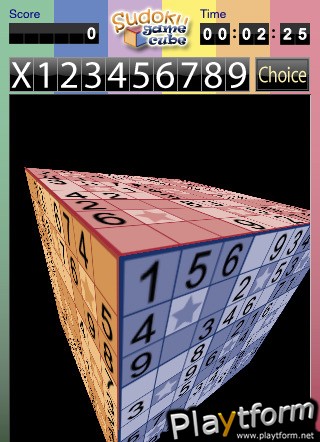 Sudoku Game Cube (iPhone/iPod)