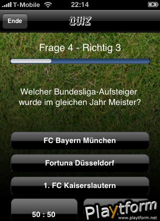 FussballQuiz (iPhone/iPod)