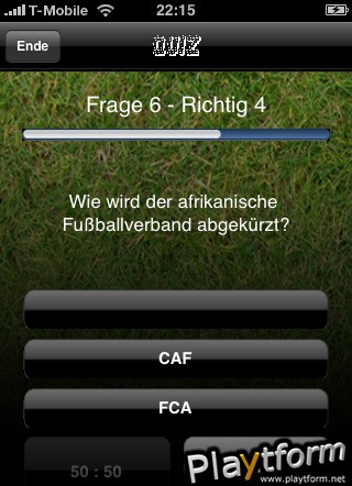 FussballQuiz (iPhone/iPod)