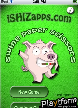 Swine Paper Scissors (iPhone/iPod)