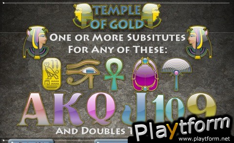 Temple of Gold Slots (iPhone/iPod)