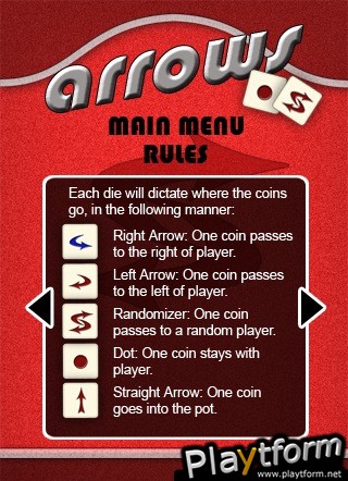 arrows dice (iPhone/iPod)