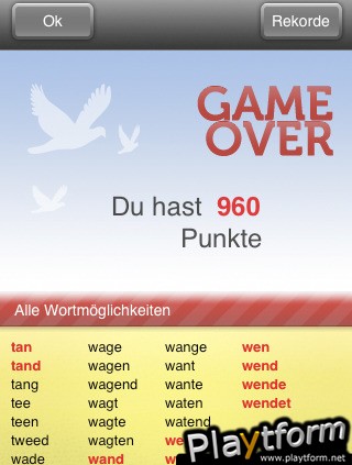 Wortsalat (iPhone/iPod)
