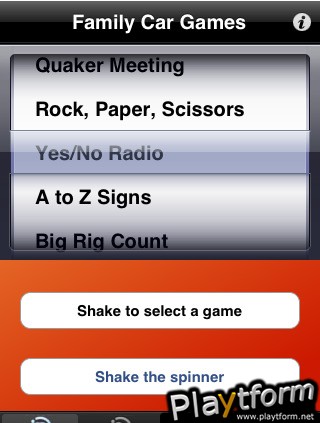 Family Car Games (iPhone/iPod)