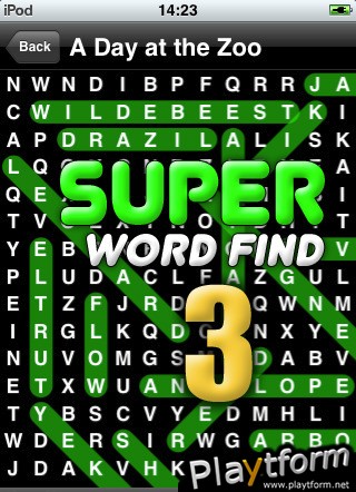 Super Word Find 3 (iPhone/iPod)