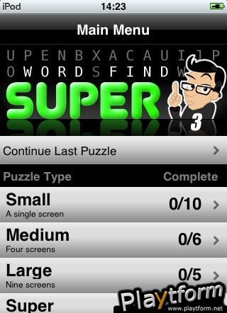 Super Word Find 3 (iPhone/iPod)