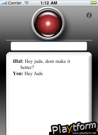 iHal Chat Box (iPhone/iPod)