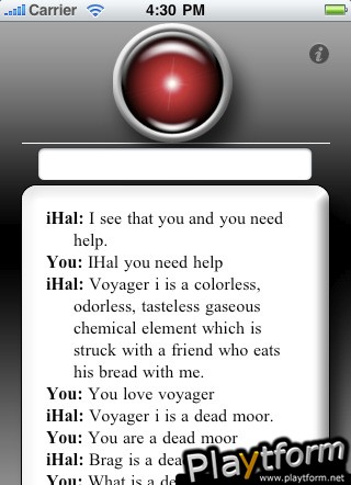 iHal Chat Box (iPhone/iPod)