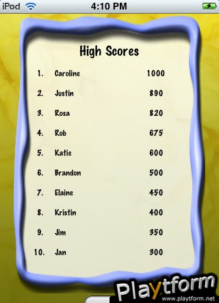 Movie Lines Trivia (iPhone/iPod)