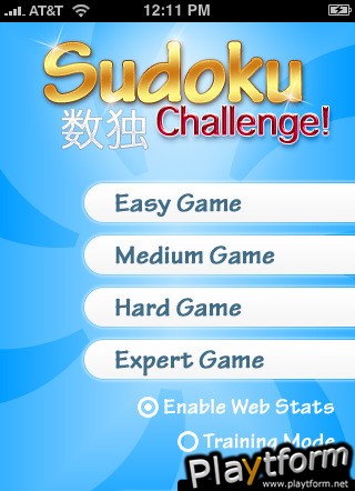 Sudoku Challenge! (iPhone/iPod)