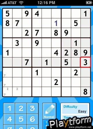 Sudoku Challenge! (iPhone/iPod)